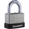 Combination Padlock Bottom Black/Silver