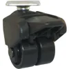 Dual Wheel Rigid Caster 150 Lb 1-1/2 Inch Diameter Pp