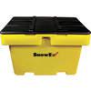 Attached Lid Container 18 Cu Feet Yellow