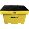 Attached Lid Container 18 Cu Feet Yellow