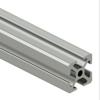 Standard T-Slotted Rail, Silver, 6063-T6 Anodized Aluminum Alloy, Cut To Length