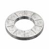 Lock Washer, 16 mm Fits Bolt Size, Wedge Lock, 31.7 mm O.D., 16.53 mm I.D., 100 Pk