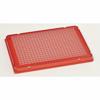 PCR-Platte, mit Rand, 384, 384 Steckplätze, rot, 25 Stück