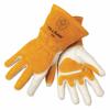 Handschuhe, Flügeldaumen, Stulpenmanschette, Premium, braunes Rindsleder, Tillman 50, 2XL Handschuhgröße