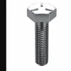 Hex Cap Screw, Grade 5, 1/4-28 Thread Size, 1-1/4 Inch Length, 5PK