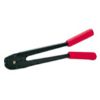 Strapping Sealer, Regular Duty, Double Notch, Down Cut, 5/8 Inch Size, Steel