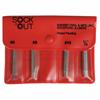 Screw Extractor Set, Button Head Socket Cap Screw, SAE, PK4