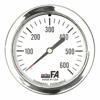 Manometer zur Schalttafelmontage, Brandmeldetafeln, U-Klemme, 0 bis 400 Psi, 2 1/2 Zoll Zifferblatt