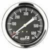Manometer zur Schalttafelmontage, Brandmeldetafeln, U-Klemme, 0 bis 400 Psi, 3 1/2 Zoll Zifferblatt