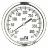 Manometer zur Schalttafelmontage, Brandmeldetafeln, U-Klemme, 0 bis 400 Psi, 4 1/2 Zoll Zifferblatt