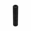 Socket Set Screw, 1/4 In - 28 Thread Size, Blk Oxide, 1 1/4 In Lg., 1/8 In Drive Size, Cup, 100 Pk