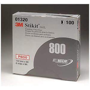 3M 01320 Psa Sanding Disc Polypropylene 6 Inch P800g, 400 Pk | AB9JQT 2DLK1