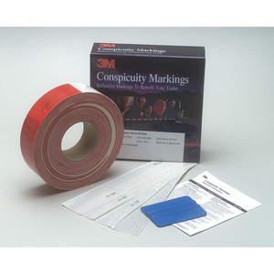 3M 051131-06399 Conspicuity Tape Kit Red/White 150 Feet | AE4UAZ 5MTA4