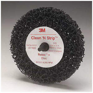 3M 07466 Clean And Strip Disc Aluminium Oxide 4 Inch Xf Tr, 10 Pk | AB9WYR 2FYA7