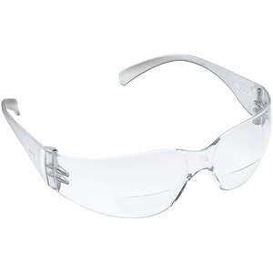 3M 11514-00000-20 Safety Reader Glasses +2.0 Clear Antifog | AG3NCN 33NU31