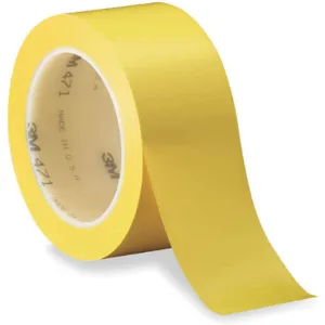 SCOTCH 471 Marking Tape 2 inch W 108 Feet Length Yellow | AA6ZGF 15F793