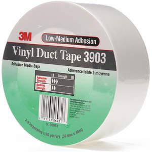 3M 3903 Duct Tape 2 x 50 yard 6.3 mil White Vinyl | AA6ZFW 15F775