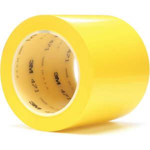 3M 471 Marking Tape 4 inch W 108 Feet Length Yellow, 8 Pk | AB9HQV 2DED8