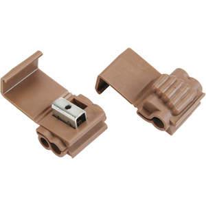 3M 902 Connector Brown 2 Ports 18-10AWG, 500 Pk | AC2FJX 2JLL7