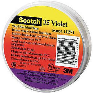 3M Scotch 35 Isolierband 1/2 x 20 Fuß 7 mil Violett, 100 Pk | AC2FFM 2JKW1