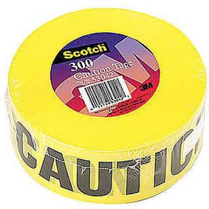 3M 301 Barricade Marking Tape 3 Inch W Yellow, 16 Pk | AB9XEE 2FZH8