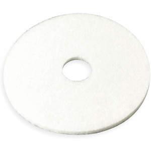3M 4100 Buffing/Cleaning Pad 20 Inch White, 5 Pk | AD2TKT 3U088