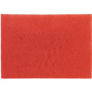 3M 5100 Buffing Pad 12 Inch x 18 Inch Red, 5 Pk | AD9AWR 4NYV3