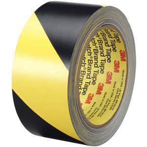 3M 5702 Marking Tape Roll 1 Inch Width Black/Yellow | AH2AHD 24A735