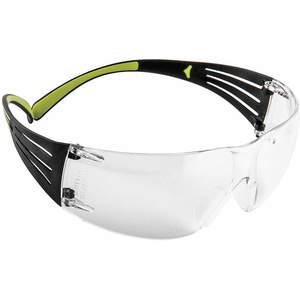 3M SF401AF Safety Glasses Unisex Clear Black/neon | AF6VNH 20KL03