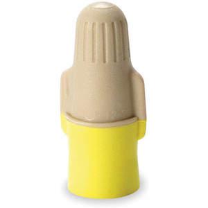 3M T/Y+Box Wire Connector Tan/yellow, 100 Pk | AA9JXL 1DLY7