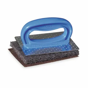 3M 00048011082974 Hand Pad Holder Blue L W, 10 Pk | AD9ZGL 4VZ85