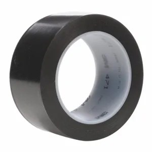 3M 471 Marking Tape 4 inch W 108 Feet Length Black, 8 Pk | AB9HQU 2DED7