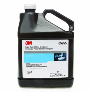 3M 05955 Rubbing Compound, Emulsion, 1 Gallon, Bottle, Brown | CE9LTE 6KHC0