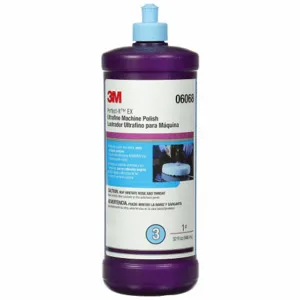 3M 06068 Abrasive Polish, Ultrafina SE 3000, 1 Qt, Plastic Bottle, Thick Liquid | CF2UGH 2CTN4