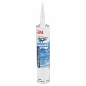 3M 06500 White Marine Adhesive Sealant, Polyurethane, 10.0 Oz Cartridge | CE9BQK 4YDL4