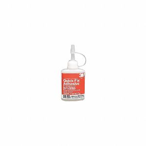 3M 08155 Quick Fix Adhesive, 1 oz Bottle, Begins to Harden 60 sec, 400 to 600 cPs, Clear, 12 Pk | CE9QYJ 2JBR8