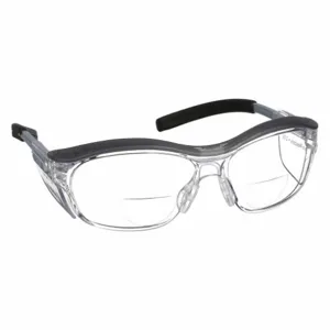 3M 11435-00000-20 Reading Glasses +2.0 Clear Polycarbonate | AD7EHX 4DY80