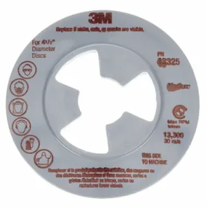 3M 13325 Disc Pad Face Plate 4.5 Inch Diameter Med, 10 Pk | AB9BXH 2AZG2