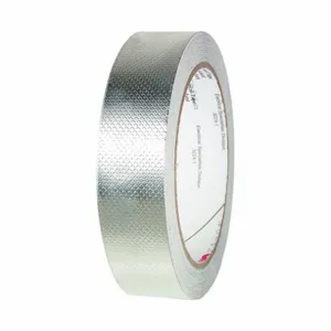 3M 1345 1X18 Conductive Electrical Tape, Ultra-Conductive Embossed Foil, 1345, 9 PK | CN7WFY 2GEJ3