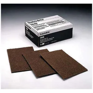 3M 18451 Sanding Hand Pad Alum. Oxide Medium, 40 Pk | AB9JHD 2DHJ1