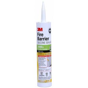 3M 2000+10.3OZ Firestop Sealant, 10.3 Oz Cartridge, Up to 4 Hr Fire Rating, Gray | CF2DXR 2JDG5