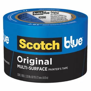 3M 2090-72NC Painters Tape, 2 13/16 Inch x 60 yd, 5.4 mil Thick, Acrylic Adhesive, Indoor and Outdoor | CN7TPA 45FD19