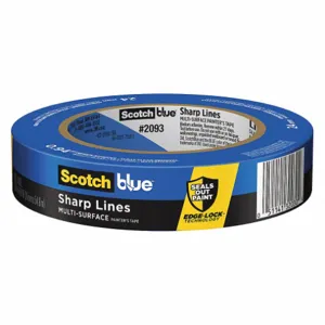 3M 2093 Painters Tape, 1 7/16 Inch x 60 yd, 5.4 mil Thick, Acrylic Adhesive, Indoor and Outdoor | CN7TNZ 45FD16