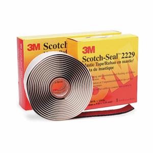 3M 2229 1X10 Mastic Tape 1 Inch x 10 Feet 125 Mil Black | AE2NYZ 4YT86