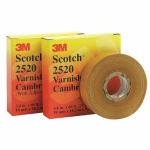 3M 2520 1X36 YD Varnished Camberic Tape 1 x 108 Feet 8 Mil | AE2NYE 4YT68