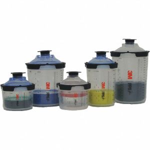 3M 26314 Spray Cup System Kit, 6.8 fl Oz Capacity | CE9FUD 478A80