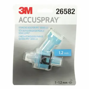 3M 26582 Atomizing Head Refill, 1.2 mm, Blue | CF2PXW 55EK53