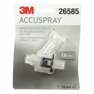 3M 26585 Atomizing Head Refill, 1.8 mm, Clear | CF2PXT 55EK56