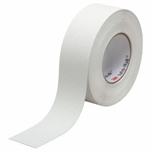 3M 280-1X60 Solid White Anti-Slip Tape, 1 Inch x 60.0 Feet, Proprietary Grit Non-Mineral | CE9FYN 35XN41