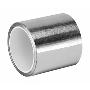 3M 3-5-1521CW Foil Tape, 3 Inch x 5 yd, 2.8 mil Thick, Aluminum, Acrylic, -40 Deg F to 250 Deg F | CN7ULE 802FZ5